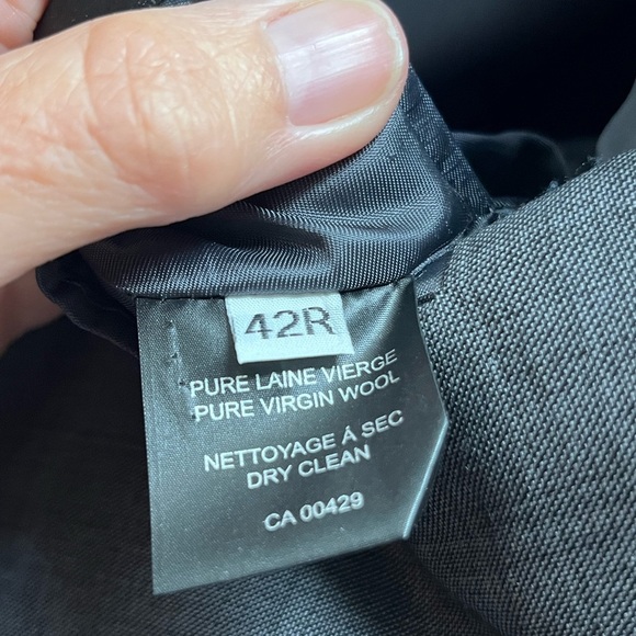 Peter Millar men’s suit jacket blazer 100% wool 42R Grey two button - Picture 9 of 13